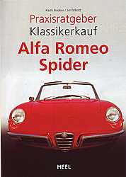 Buch Praxisratgeber Klassikerkauf: Alfa Romeo Spider