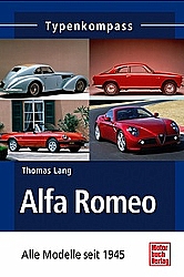 Buch Alfa Romeo- Alle Modelle seit 1945