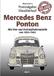 Buch Praxisratgeber Klassikerkauf Mercedes-Benz Ponton