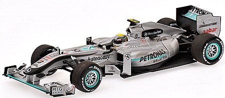 Modellauto Mercedes-Benz GP Petronas MGP W01 F1 2010