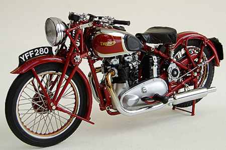Motorradmodell Triumph Speed Twin Bj. 1939