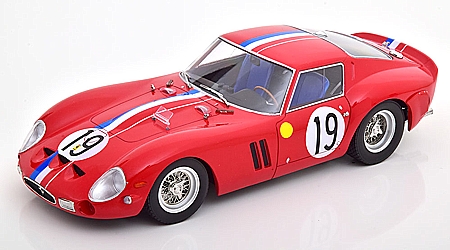 Modell Ferrari 250 GTO #19 24h Le Mans 1962  2. Platz
